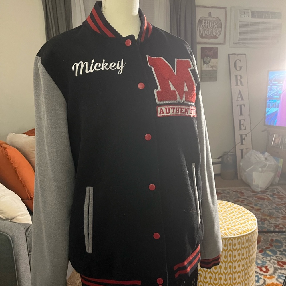 Mickey Mouse Authentic Letterman Jacket - image 3